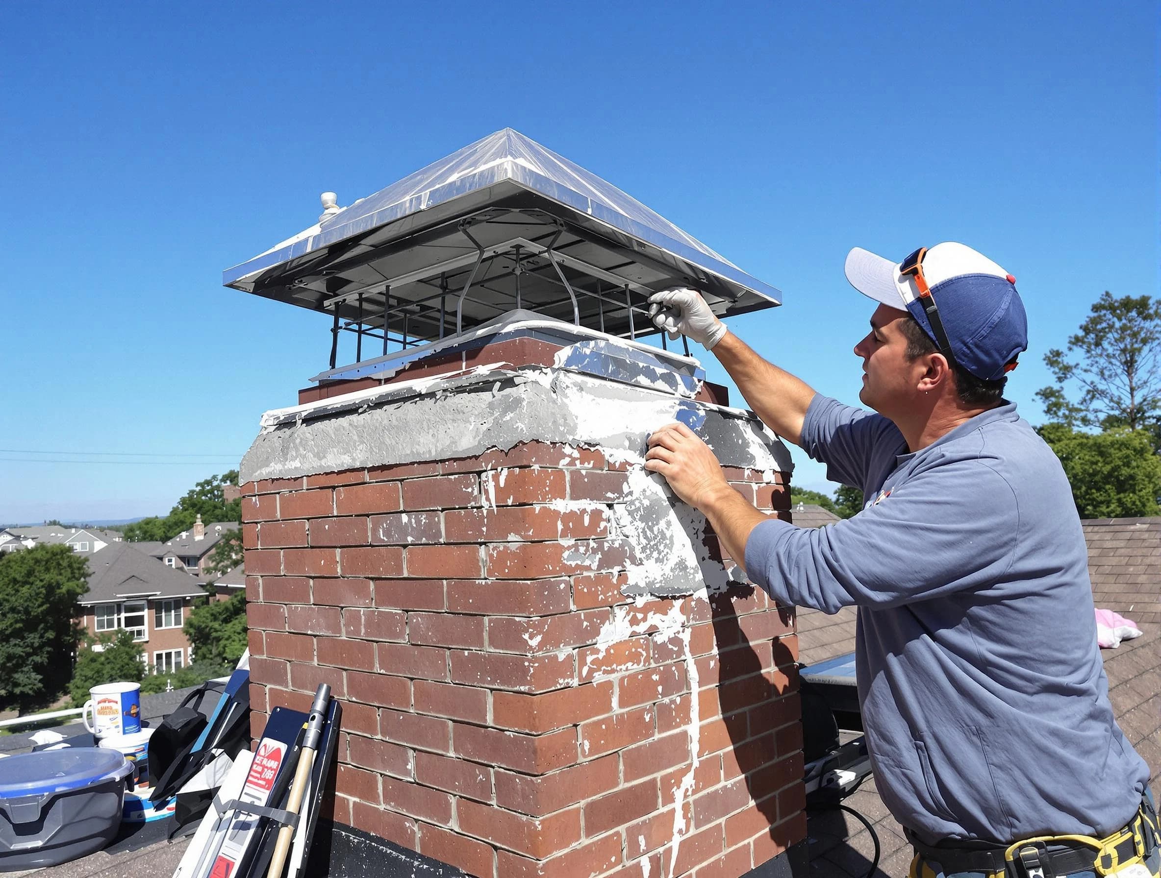 Chimney Crown Services service in Powder Springs, GA