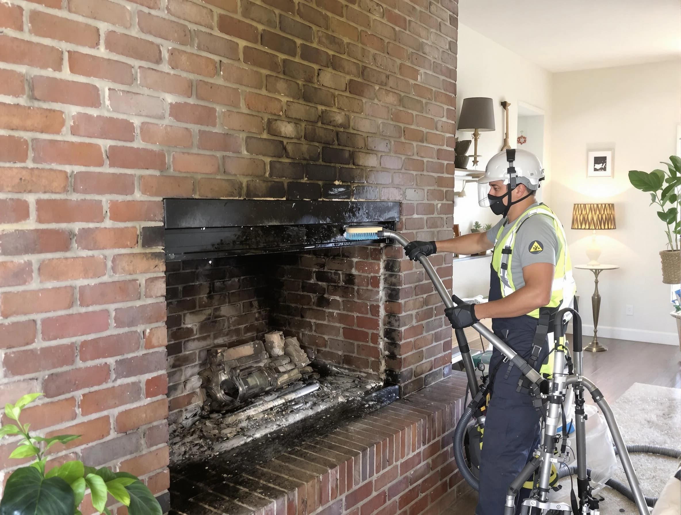 Powder Springs Chimney Sweep providing fireplace cleaning services in Powder Springs, GA
